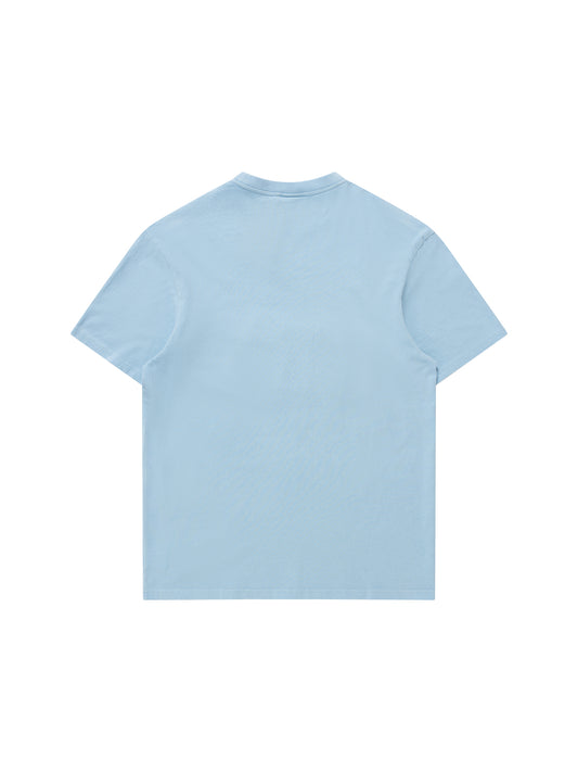 NCAA UNC 3D Watermark Tee - Carolina Blue