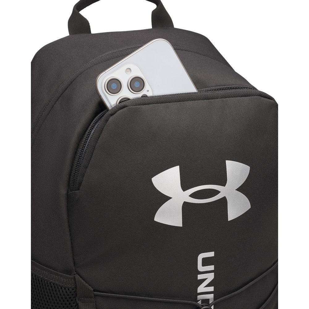 Under Armour Hustle Sport 6 Backpack - Black/Silver