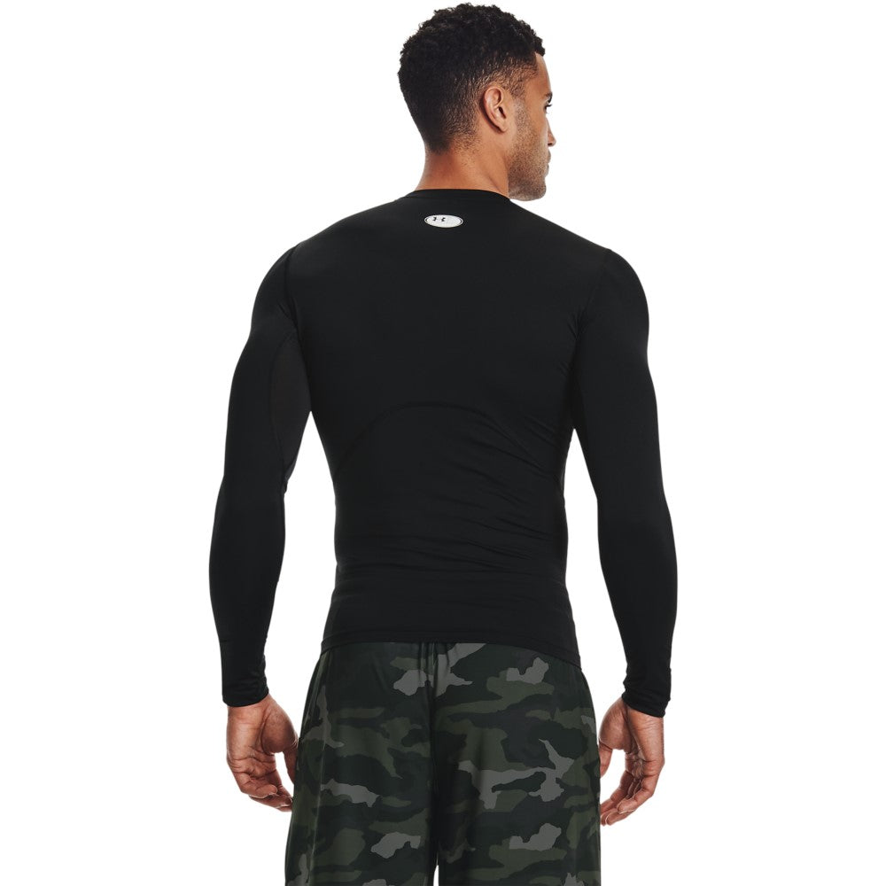 Under Armour Mens HG Armour Comp LS - Black