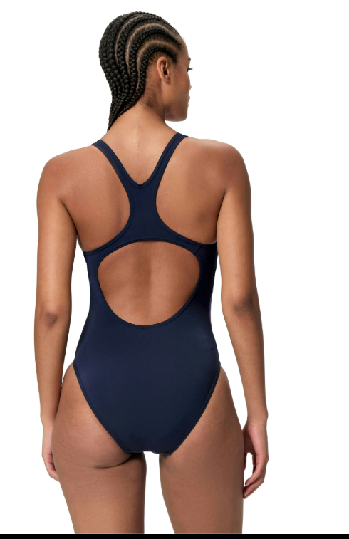Speedo Womens Eng Print Medalist - Navy/Pink