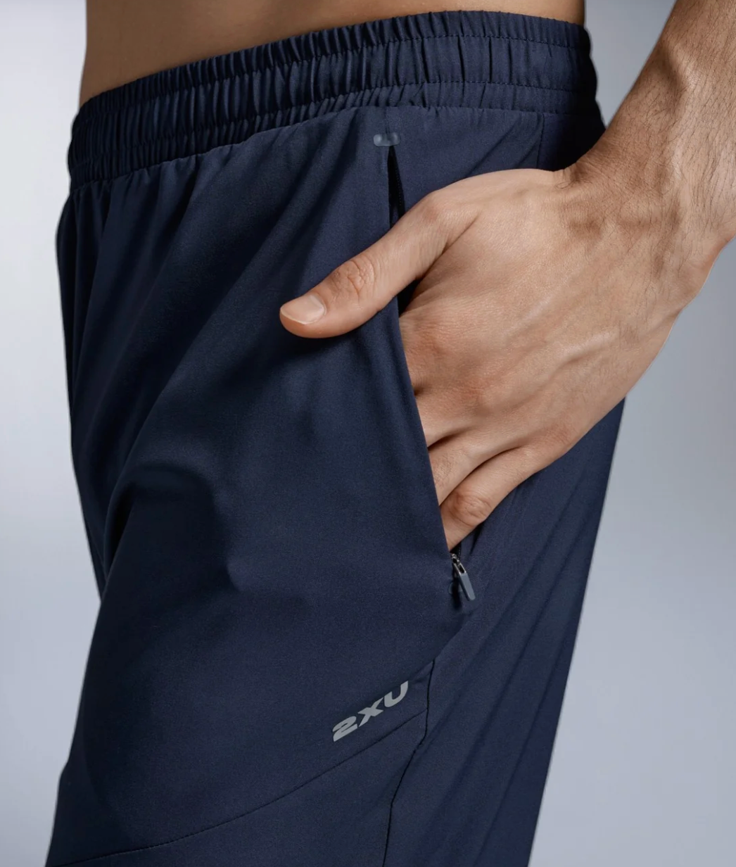 2XU Mens Aero Woven Jogger - Midnight/Silver Reflective