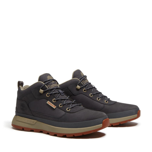Timberland Mens Field Trekker Mid - Dark Grey Nubuck