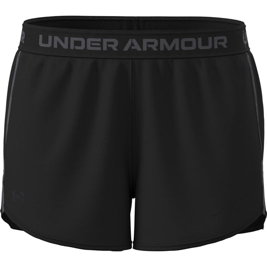 Under Armour Womens Tech Play Up Shorts - Black/Castlerock