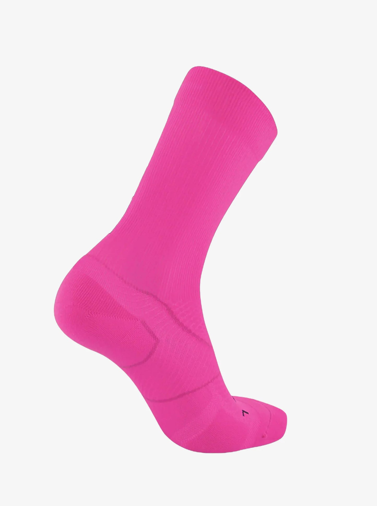 2XU Vectr Light Cushion Crew Socks - Fuschia/Black