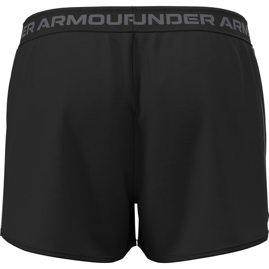 Under Armour Womens Tech Play Up Shorts - Black/Castlerock