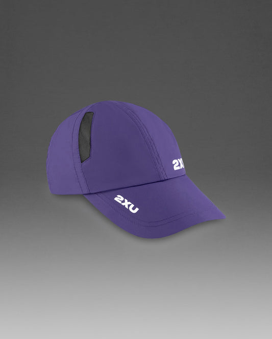 2XU Unisex Run Cap - Future Dusk/White