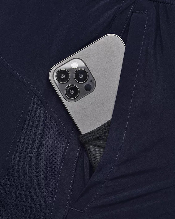 Under Armour Mens Launch 5" Shorts- Navy