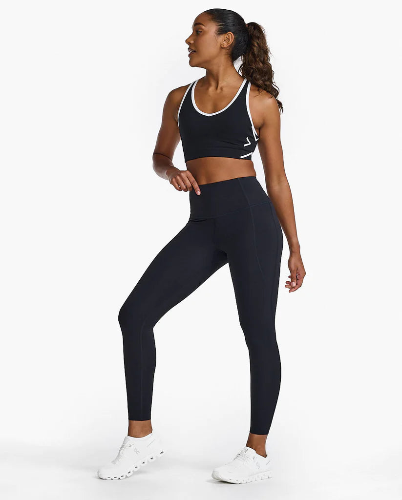 2XU Womens Form Hi-Rise Compression Tights. -Black/Black