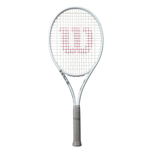 Wilson W Labs Project Shift 99/300 Unstrung Tennis Racket - Pearl White