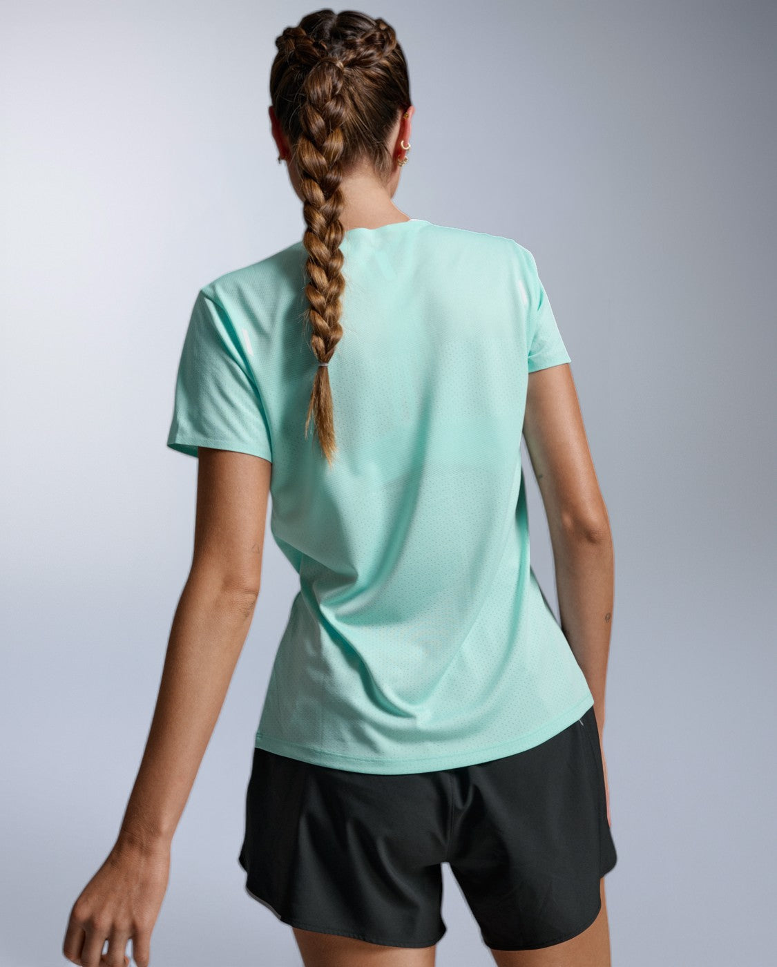 2XU Womens Light Speed Tech Tee - Lagoon/Reflective