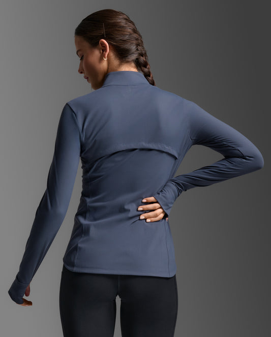 2XU Womens Form Soft Touch Jacket - India Ink