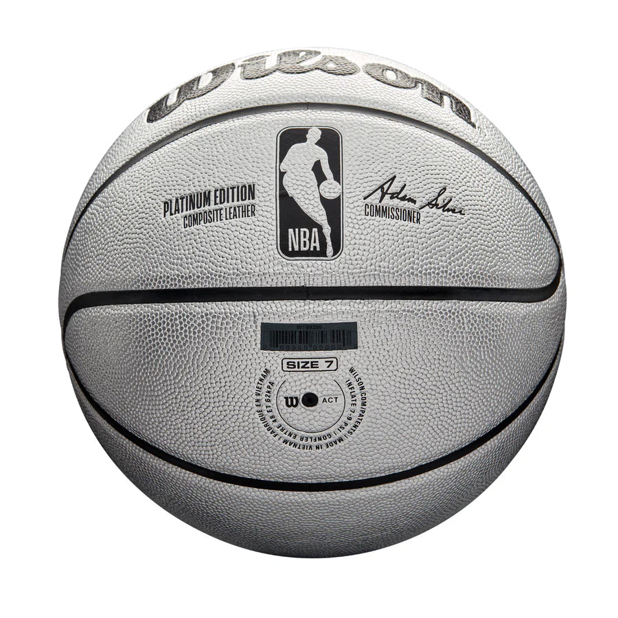 Wilson NBA Commemorative Platinum Edition Basketball