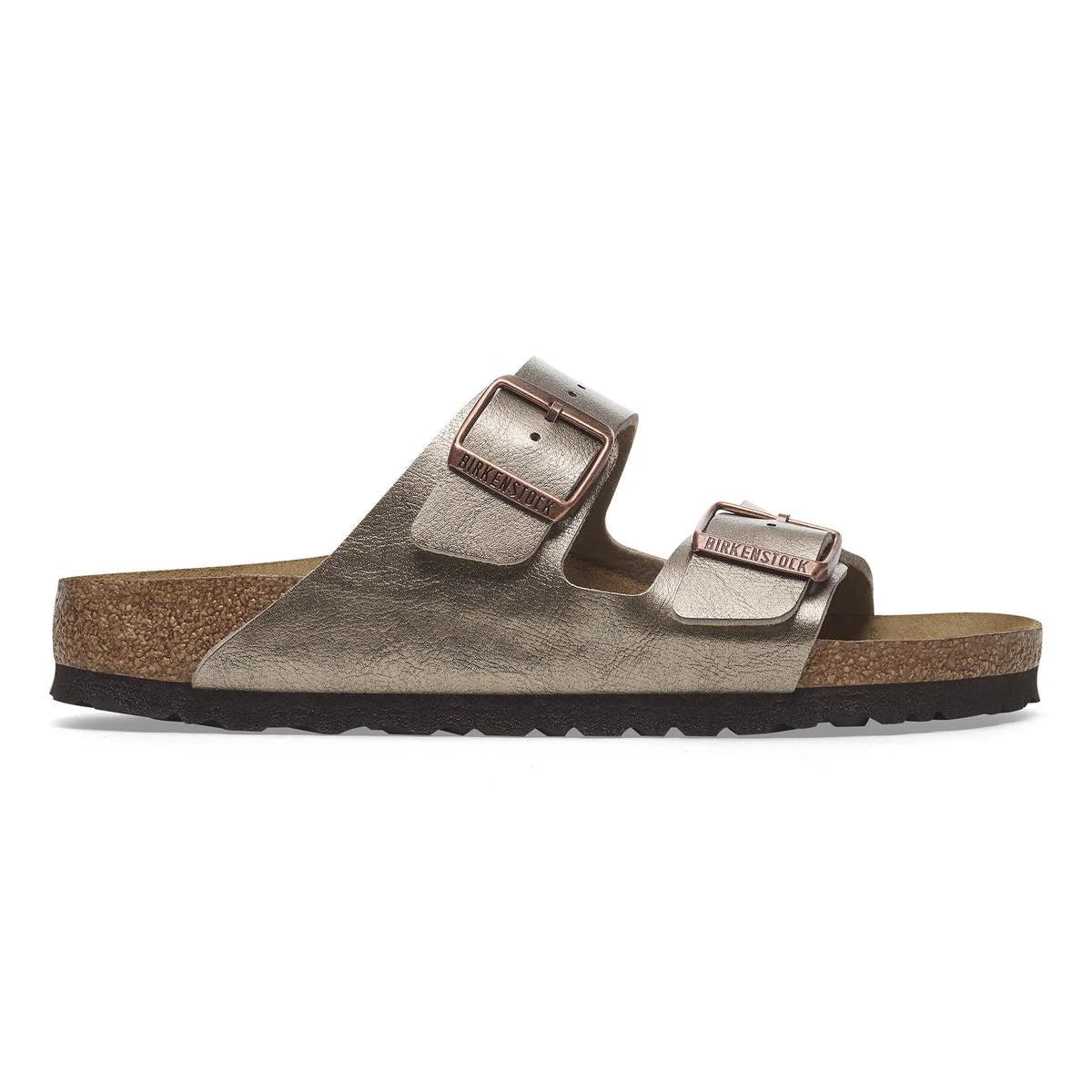 Birkenstock Arizona Birko-Flor Patent - Graceful Taupe