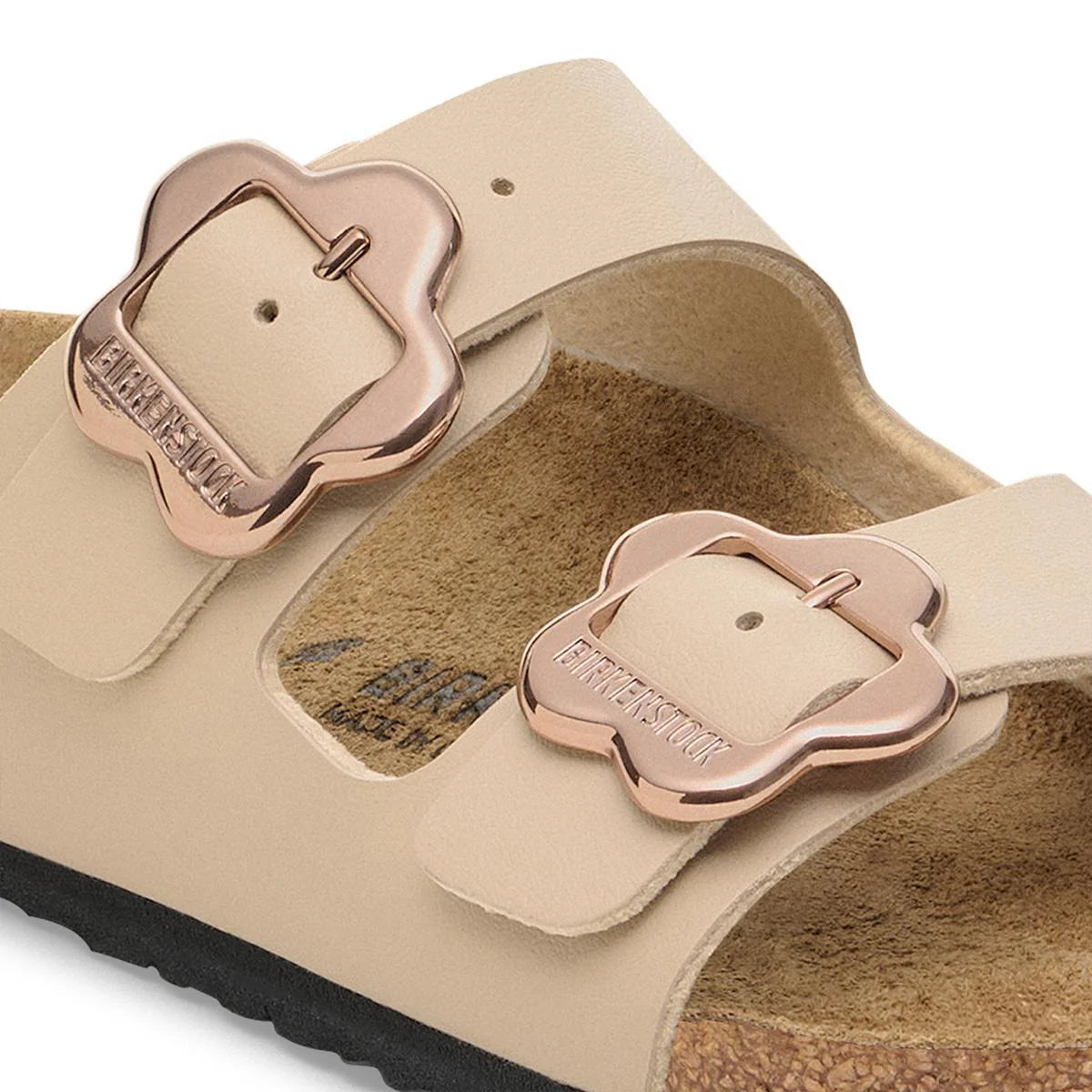 Birkenstock Kids Arizona Flower Buckle - Sandcastle