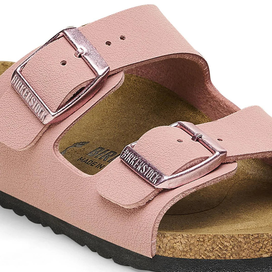 Birkenstock Arizona Kids Birkibuc - Pink Clay
