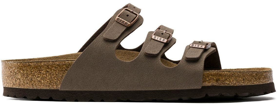 Birkenstock Florida  Soft Footbed Birkibuc - Mocha