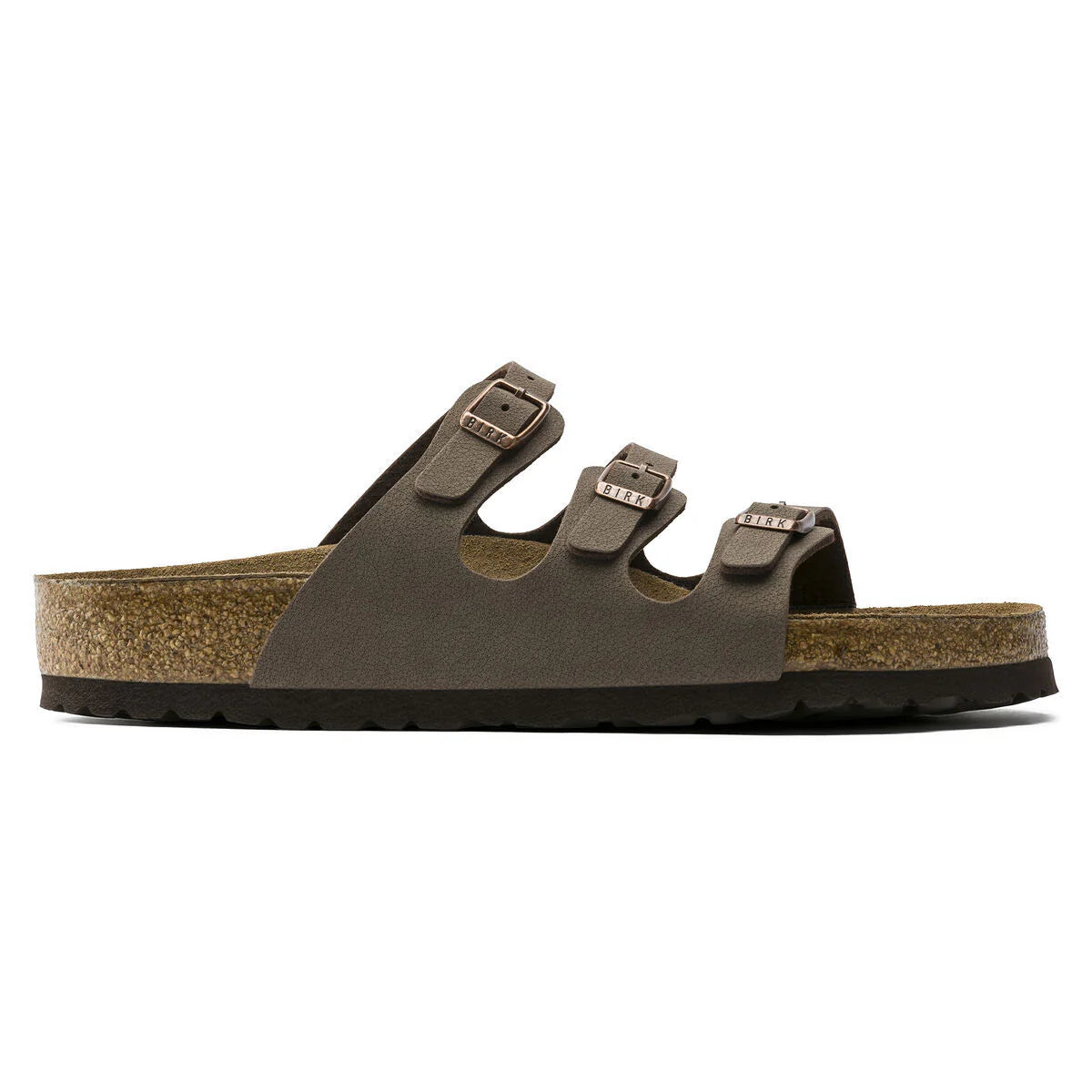 Birkenstock Florida  Soft Footbed Birkibuc - Mocha