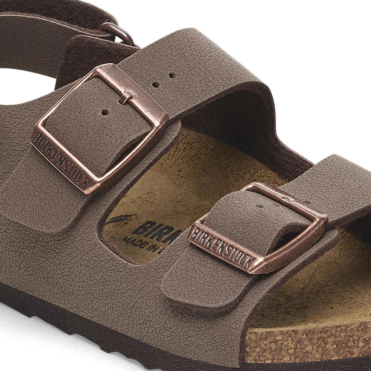 Birkenstock Kids Milano Birkibuc - Mocha