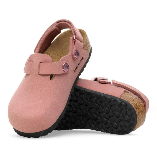 Birkenstock Kids Tokio Birkibuc - Pink Clay