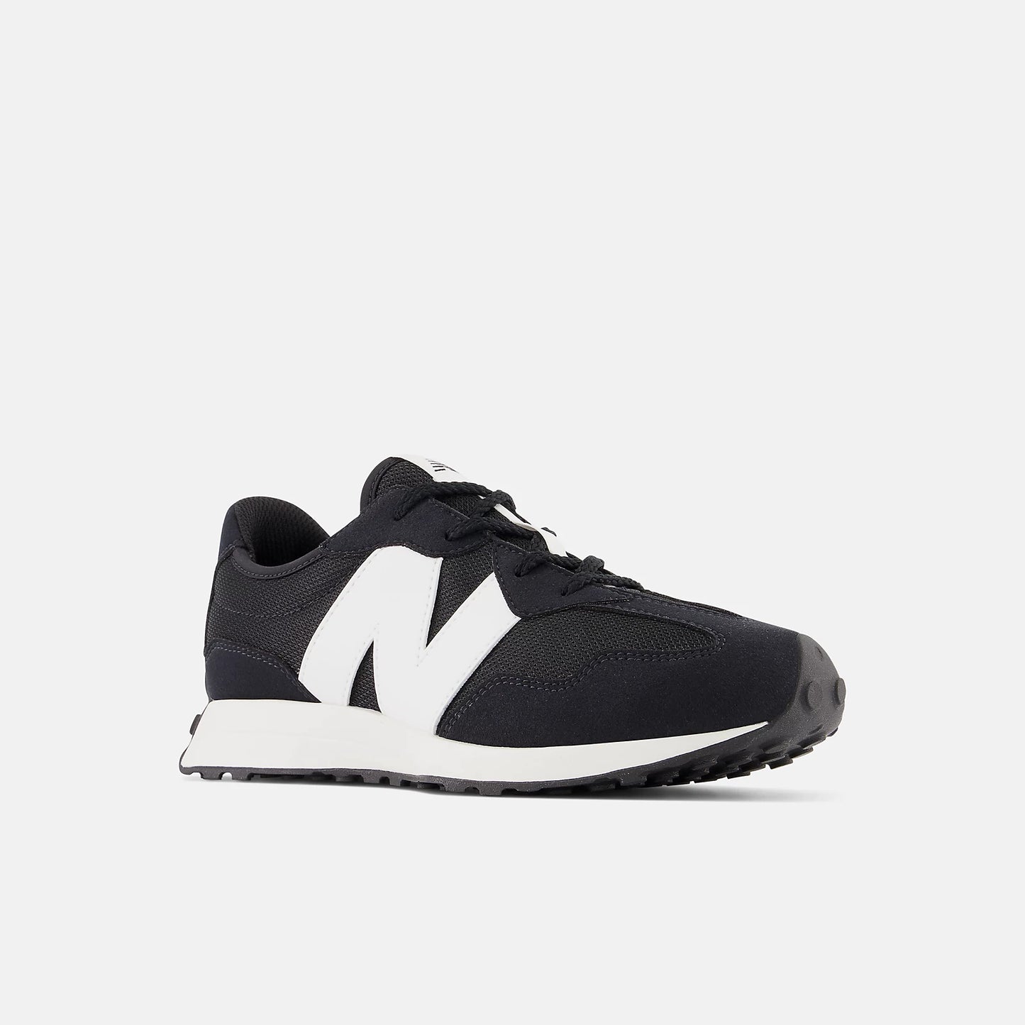 New Balance Big Kids 327 - Black/White