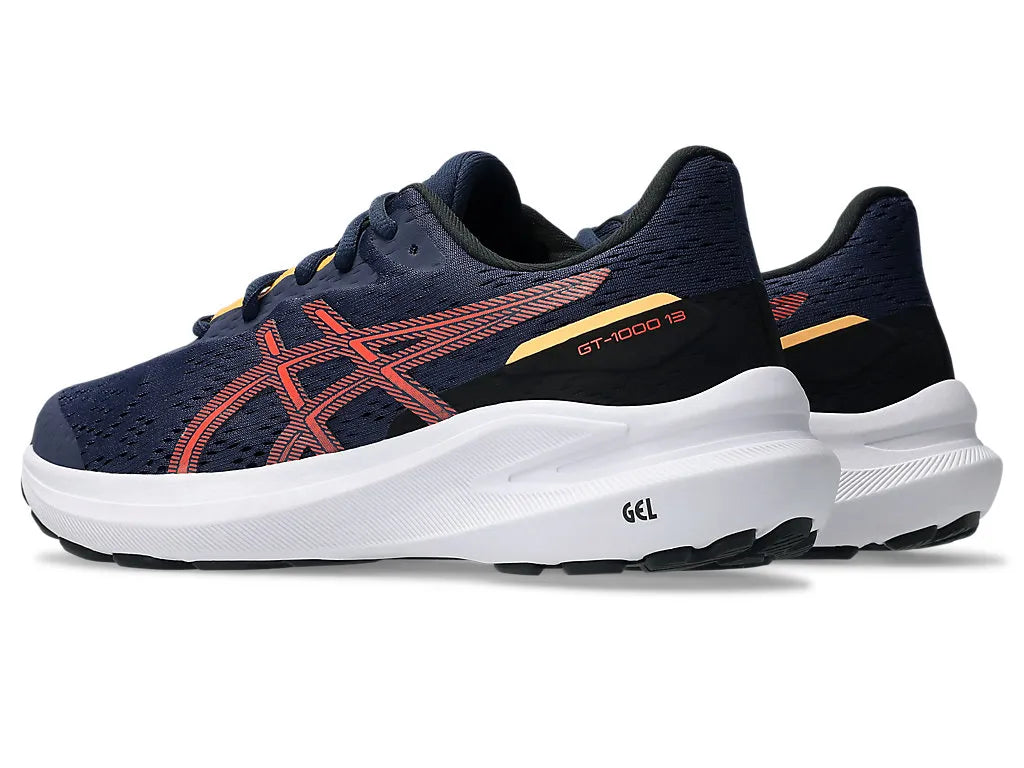 Asics Kid's GT 1000 13 GS - Midnight/ Red
