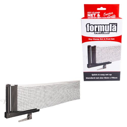 Formula Sport Table Tennis Net & Post Set Ezy-Clamp