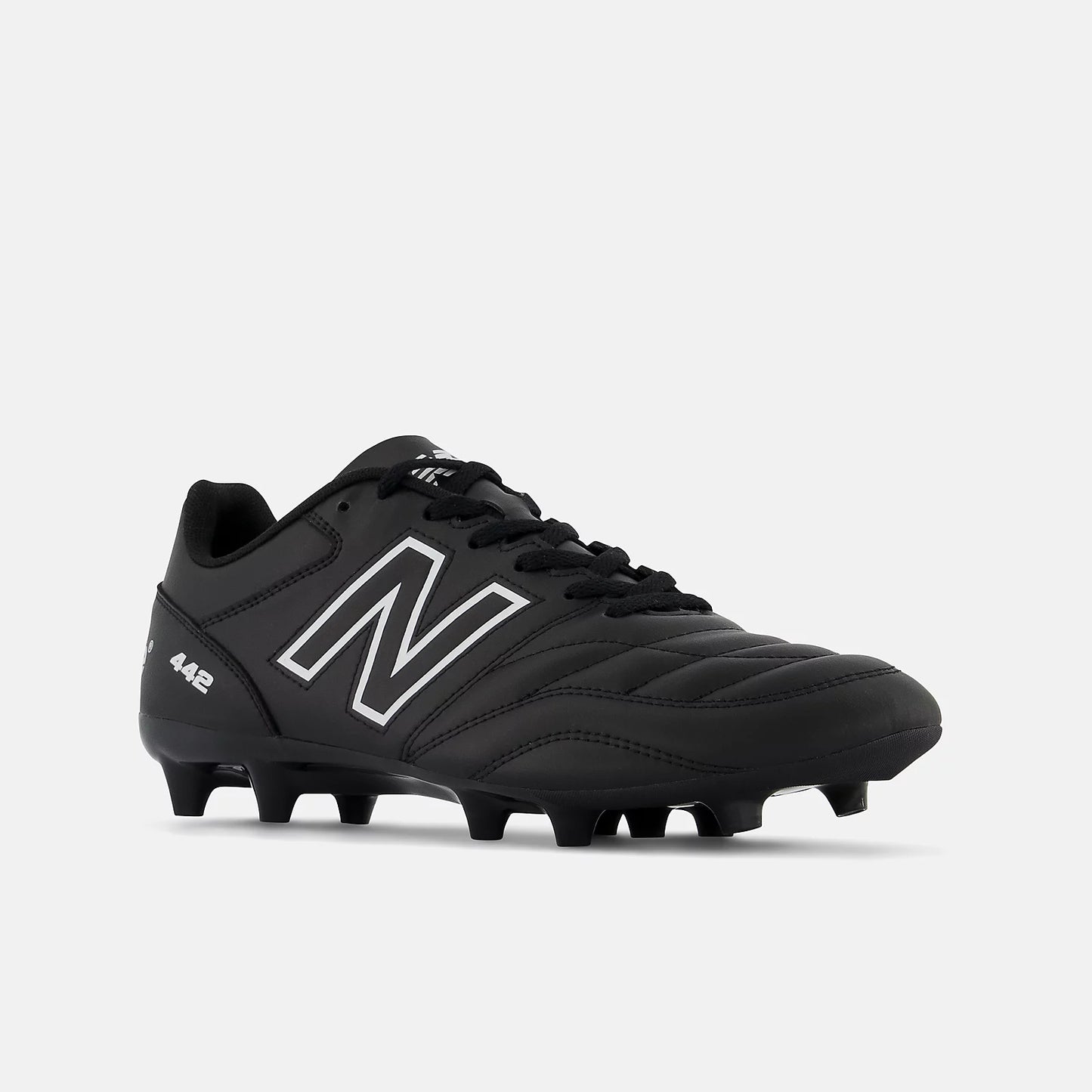 New Balance 442 V2 ACADEMY FG (2E) Boots - Black/White