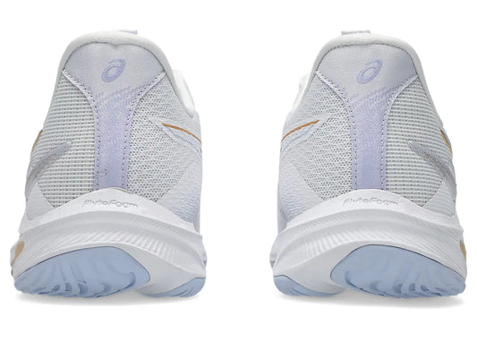 Asics Womens Netburner Ballistic FF 4 (D Width) - White/Champagne