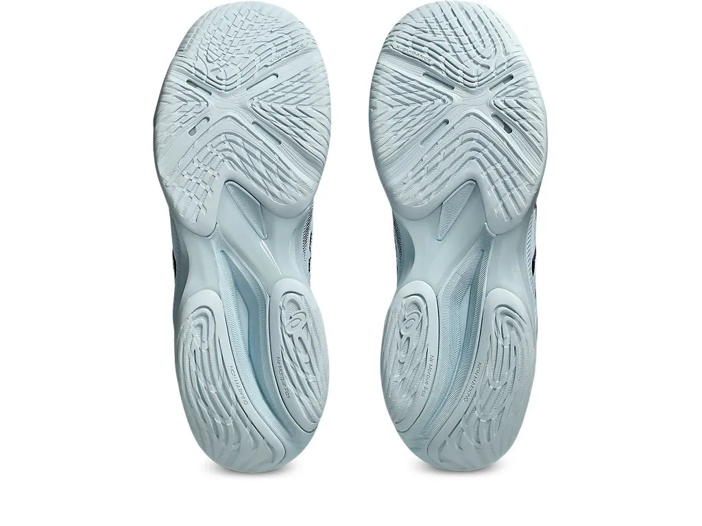 Asics Womens Netburner Ballistic FF4- Sky/Pure Silver