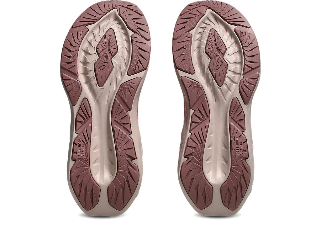 Asics Kids Novablast 5 GS - Dark Pink Clay/Rubble Red