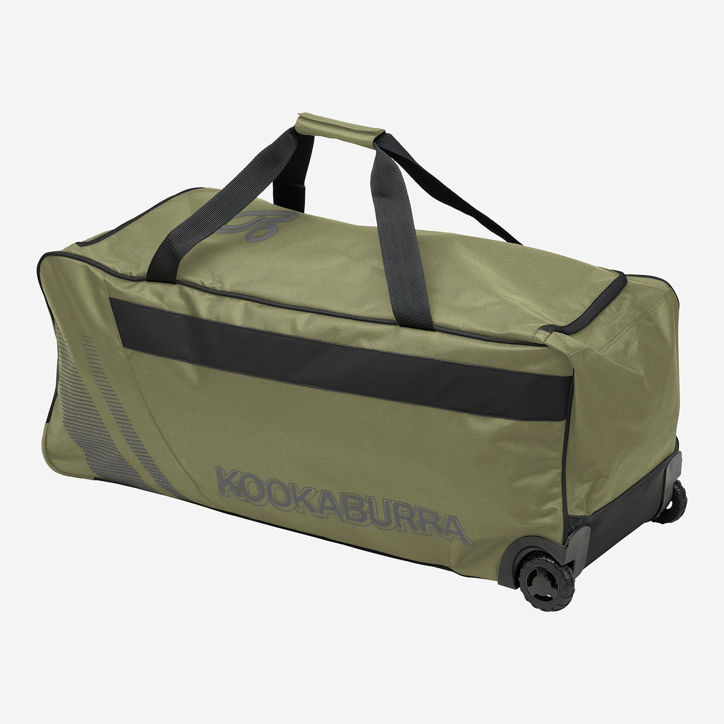 Kookaburra Pro 3.0 Cricket Wheelie Bag - Khaki/Black