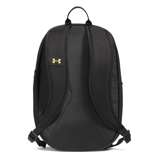 Under Armour Unisex Hustle Lite Backpack - Black/Noble Gold