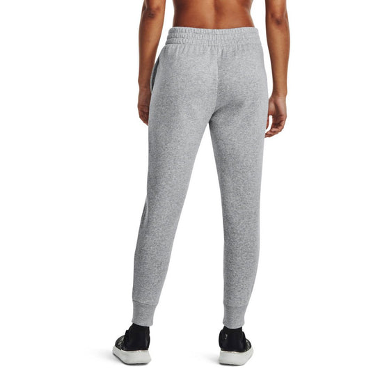 Under Armour Womens Rival Fleece Jogger - Gray/Light Heather