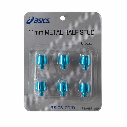 Asics 11 mm Metal Half Stud Blue - 6PK