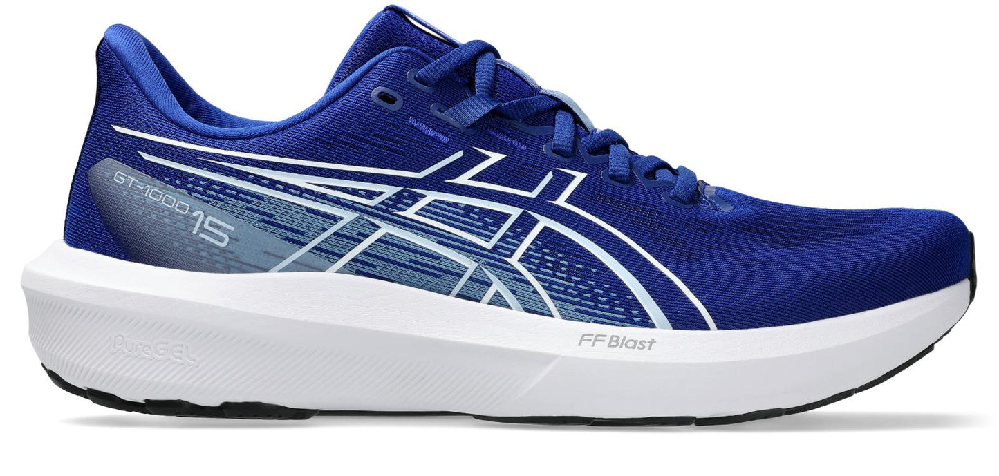 Asics Mens GT 1000 15 - Prussian Blue/White