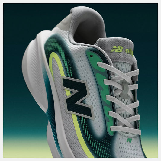 New Balance Womens Ellipse v1 Running Shoe - Deep End/Medusa Green/Afterglow