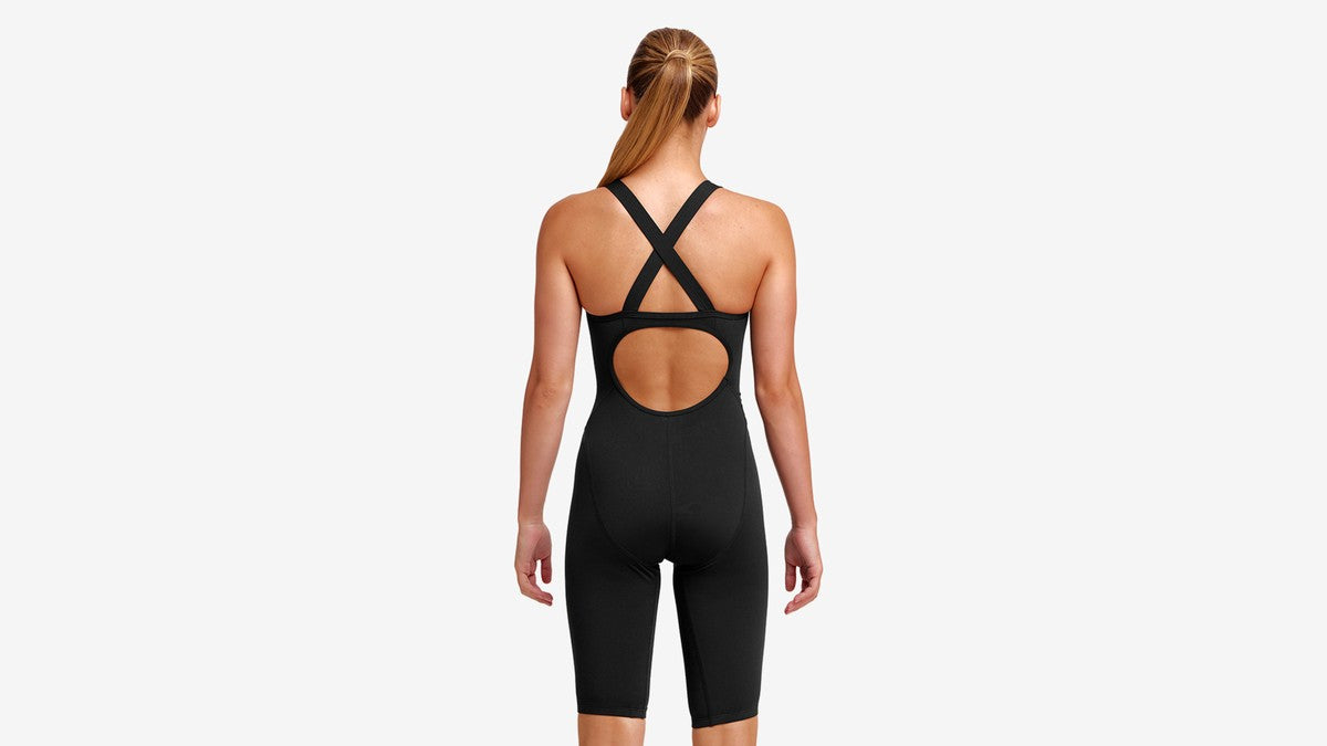 Funkita Girl's Fast Legs One Piece - Still Black