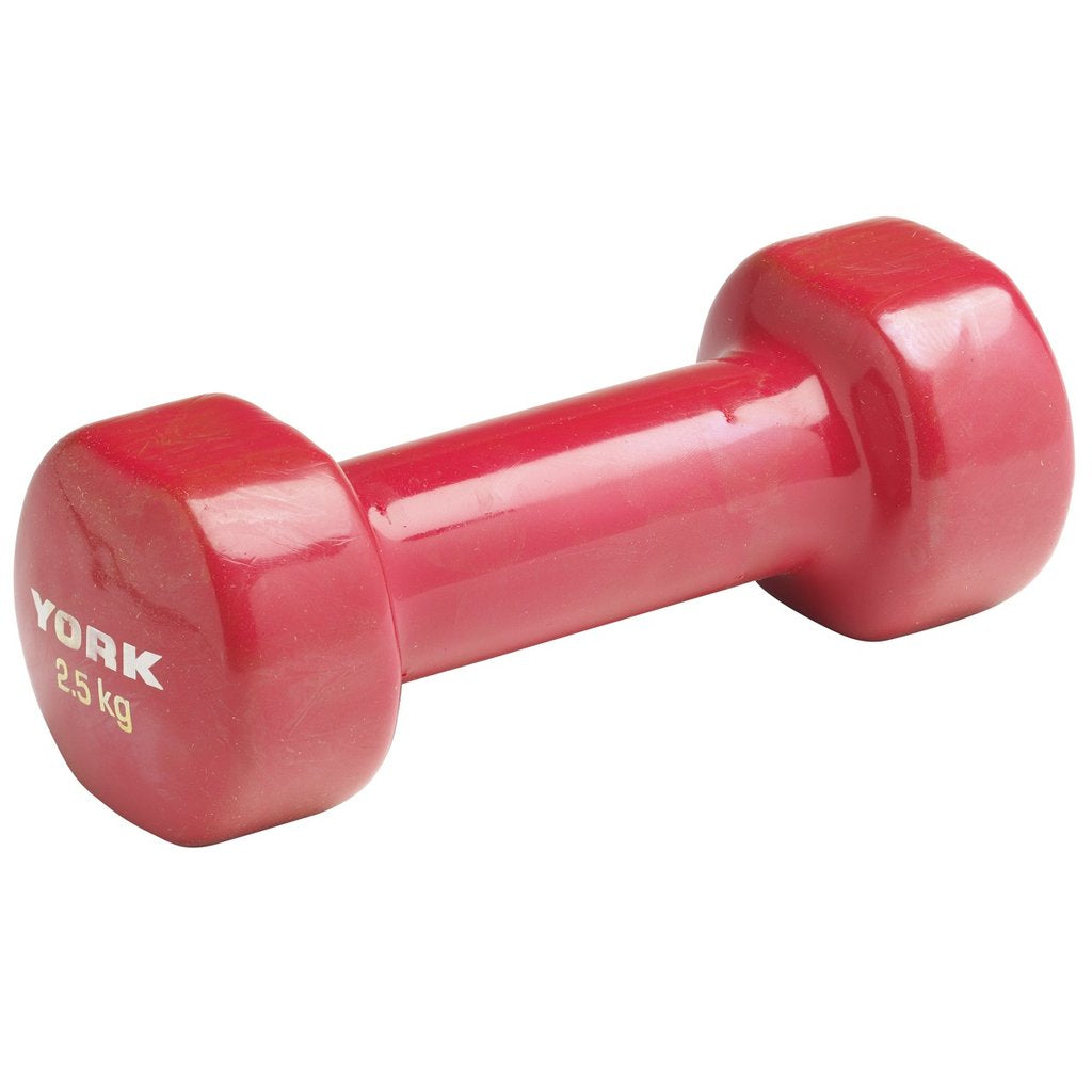 York Vinyl Dipped Dumbbell