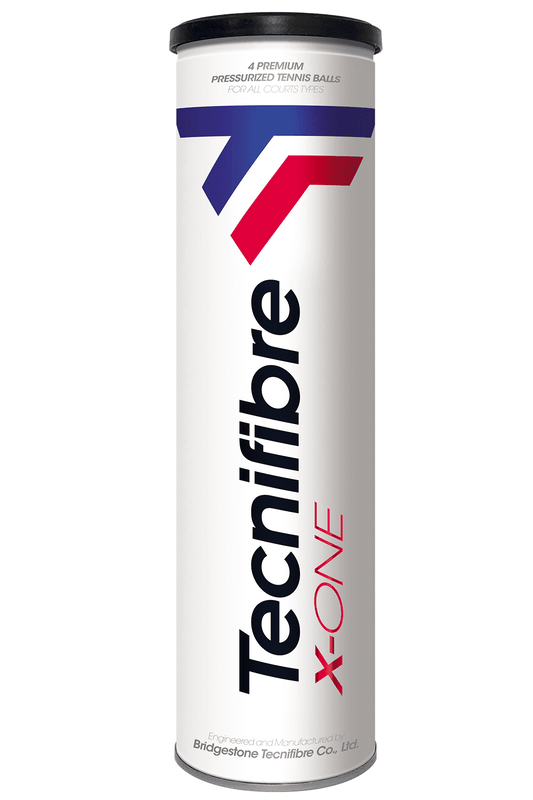 Tecnifibre X-One Tennis Balls - 4 Ball Can