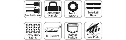 Gray Nicolls Prestige Cricket Wheel Bag