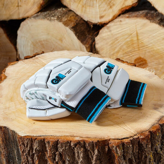 Gunn & Moore Diamond 808 White Batting Gloves