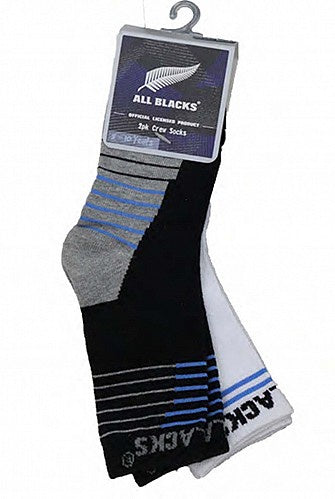 All Blacks Kids Crew Socks - 2 Pack