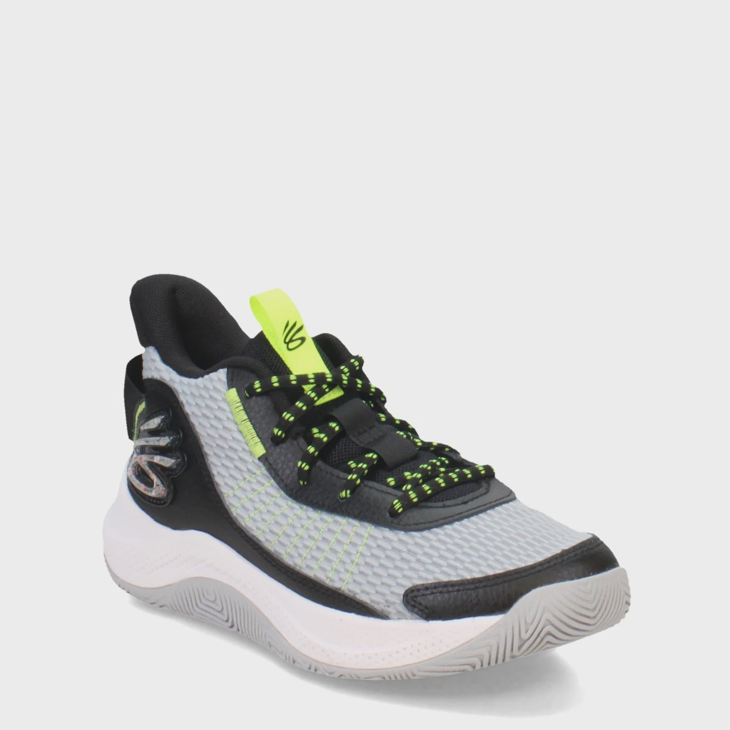 Under Armour Kids GS 3Z7 Basketball Shoes- Mod Gray