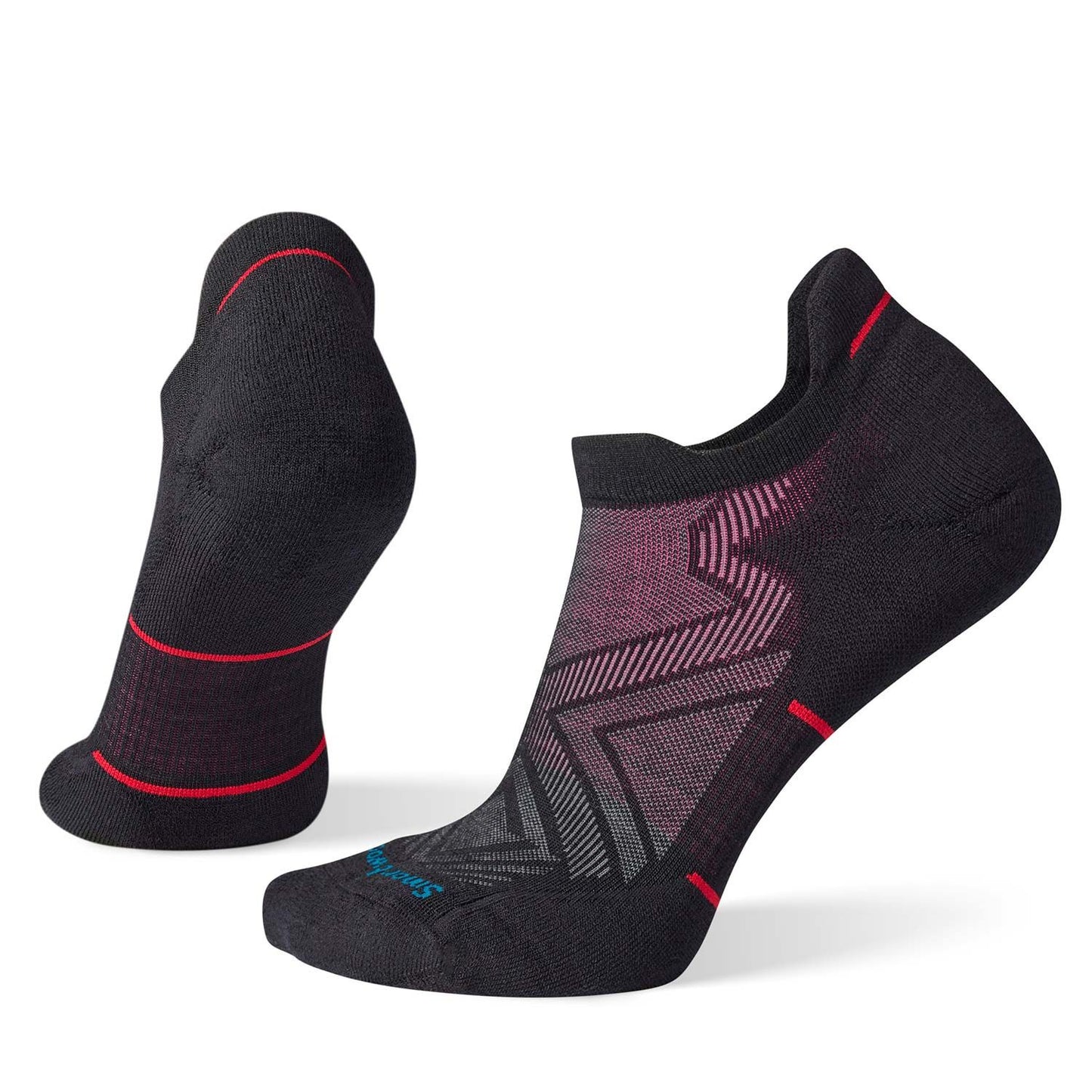 Smartwool Womens Run Targeted Cushion Low Ankle Socks - Black