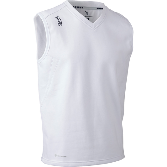 Kookaburra Kids White Cricket Vest