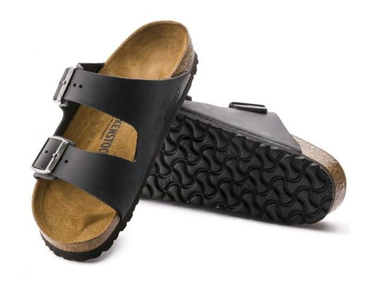 Birkenstock Arizona Oiled Leather -Black