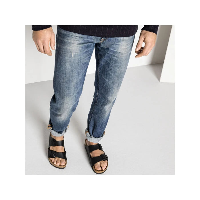 Birkenstock Arizona Soft Footbed Birko Flor - Black