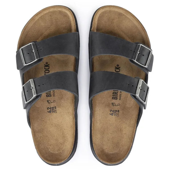 Birkenstock Arizona CT Oiled Leather - Black