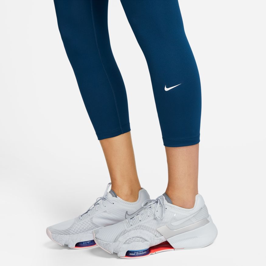 Nike NIKE OneWomen's Mid-Rise Crop Leggings DD0247-010, Black/White, X-Small  : : Clothing, Shoes & Accessories