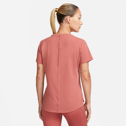 Nike Dri-FIT UV One Luxe Women's Standard Fit Short-Sleeve Top